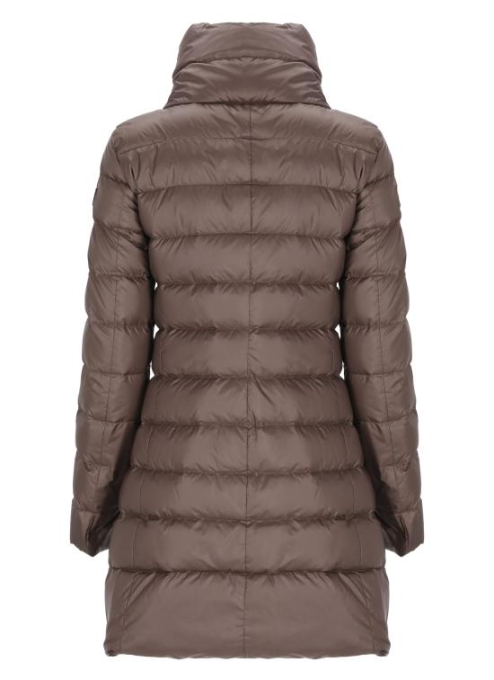 26FW 페트레이 솝착 MQN 03 하이칼라 슬림핏 롱 다운 재킷 PED5456 01181967194 BROWN - PEUTEREY