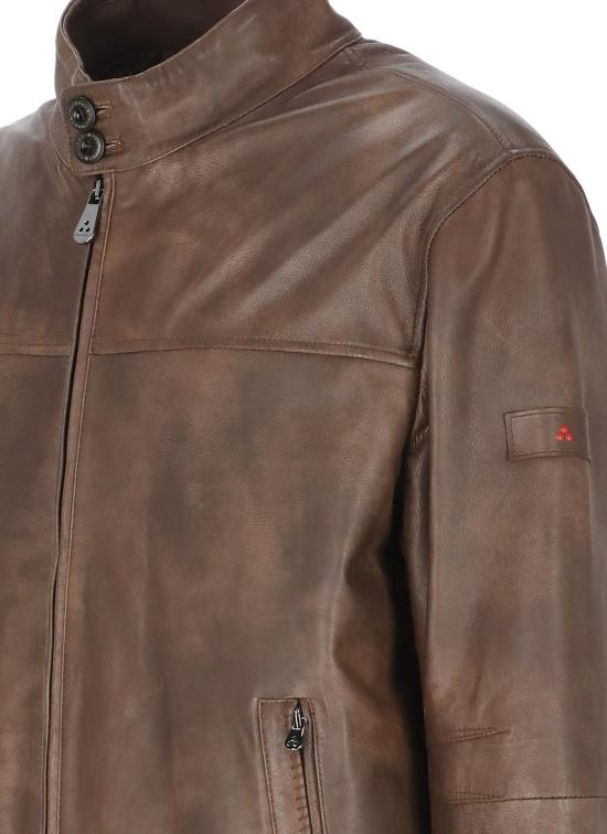26FW 페트레이 가죽 자켓 PEU5632 99012331194 BROWN - PEUTEREY