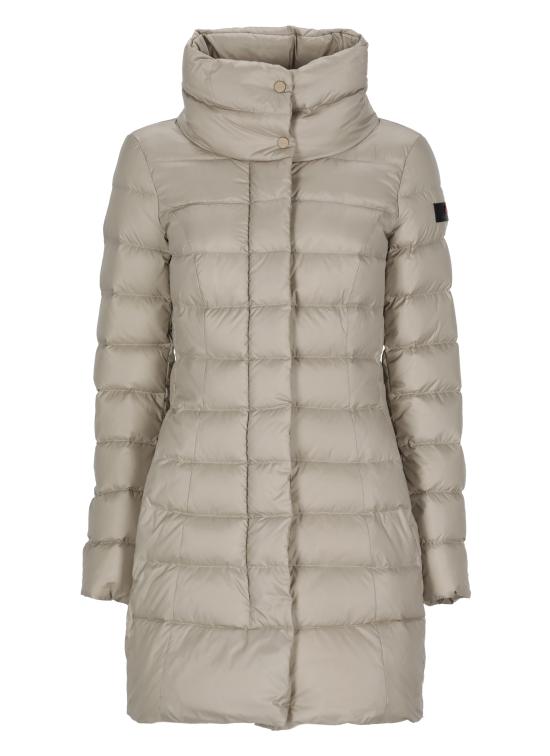 26FW 페트레이 솝착 MQN 03 하이칼라 슬림핏 롱 다운 재킷 PED5456 01181967852 BEIGE