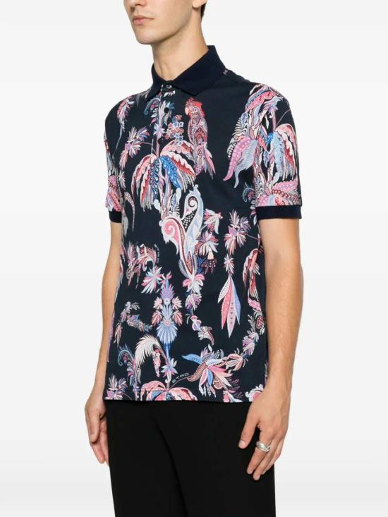 26FW 에트로 폴로 티셔츠 MRMD0004AK13W X0883 - ETRO