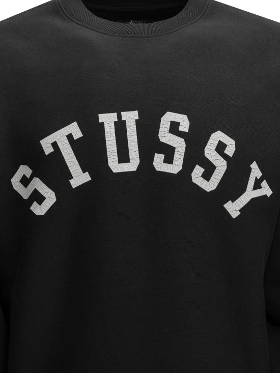26FW 스투시 긴팔 티셔츠 검정색 스웨트셔츠 - STUSSY