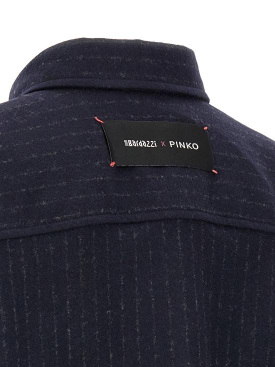 26FW 핑코 블라우스/셔츠 타우라시 셔츠와 블라우스 블루 - PINKO