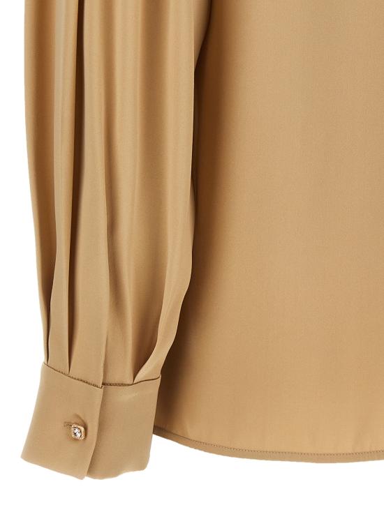 26FW 막스마라 스튜디오 블라우스/셔츠 Vongola 셔츠와 블라우스 베이지 - MAX MARA STUDIO