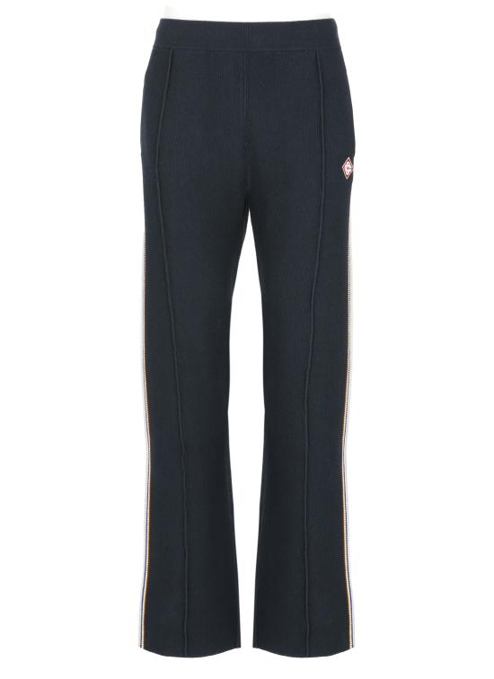 26FW 카사블랑카 트레이닝/조거 팬츠 MAW26KW150801 COTTON WOOL BLEND NAVY BLUE