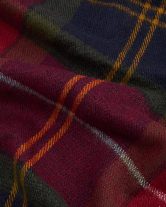 26FW 바버 액세서리 MGS0079 MSG TN69 WINTERBERRY TARTAN - BARBOUR