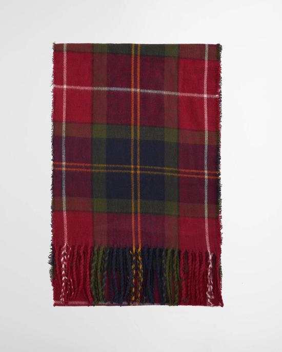 26FW 바버 액세서리 MGS0079 MSG TN69 WINTERBERRY TARTAN - BARBOUR