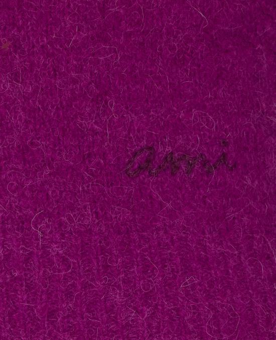 26FW 아미 알렉산드르 마티우시 가디건 FKC398 KN0021618 PURPLE - AMI ALEXANDRE MATIUSSI