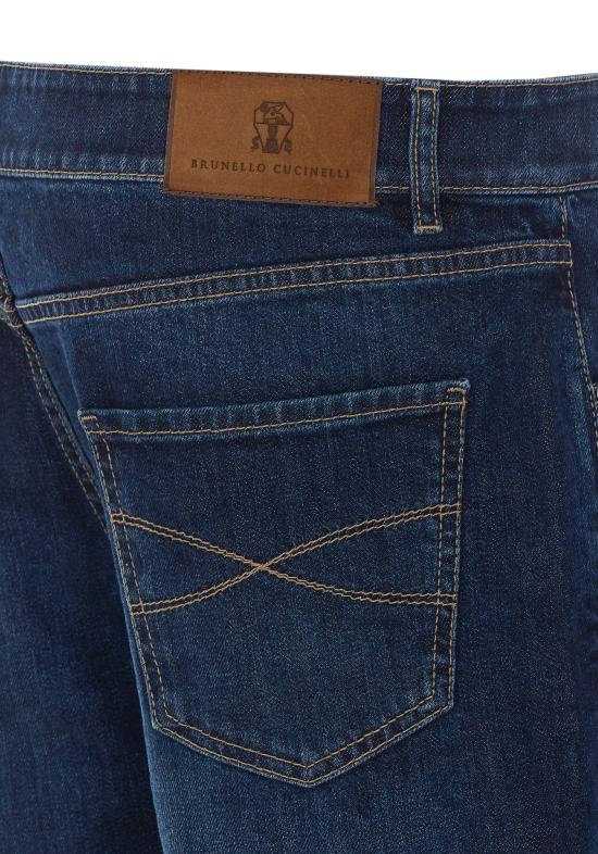 26FW 브루넬로 쿠치넬리 데님 팬츠 M283PX1290 C1468 BLUE - BRUNELLO CUCINELLI