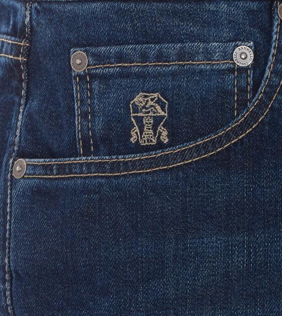 26FW 브루넬로 쿠치넬리 데님 팬츠 M283PX1290 C1468 BLUE - BRUNELLO CUCINELLI