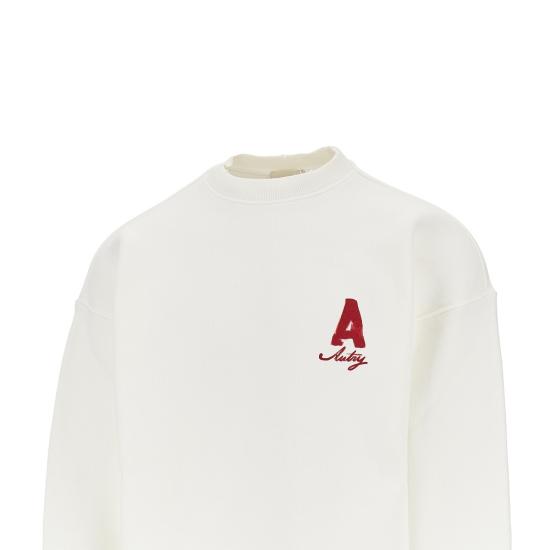 26FW 오트리 긴팔 티셔츠 SWPX114A White - AUTRY