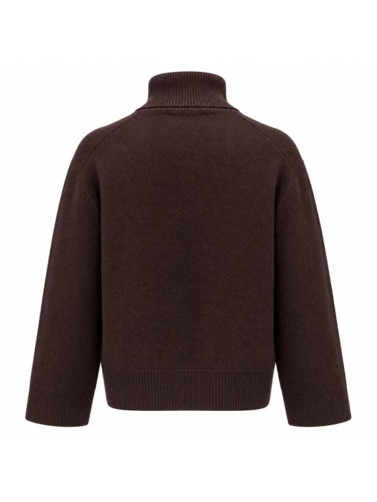26FW 이브살로몬 스웨터 27W26EYH50062MAMV A2197 BROWN - YVES SALOMON