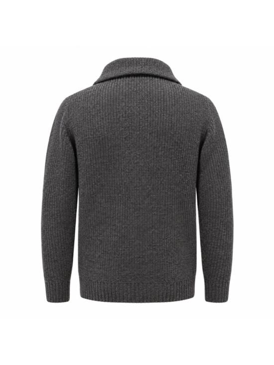 26FW 이브살로몬 집업 니트 27W24WUH50272MAMO A9154 GREY - YVES SALOMON
