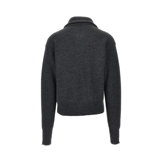 26FW 르메르 버진 울지퍼 가디건 버진 울지퍼 가디건 PO0051LK1068 Grey - LEMAIRE