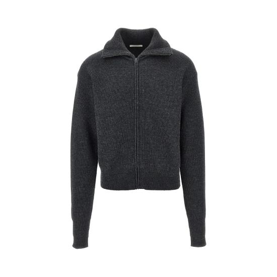 26FW 르메르 버진 울지퍼 가디건 버진 울지퍼 가디건 PO0051LK1068 Grey