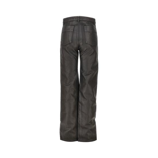 26FW 르메르 하이 라이즈 스트레이트 팬츠 PA1226LD1083 Brown - LEMAIRE