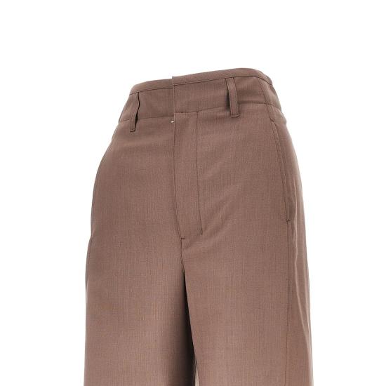 26FW 르메르 트로피컬 울 배기 팬츠 PA1350LF414 Brown - LEMAIRE