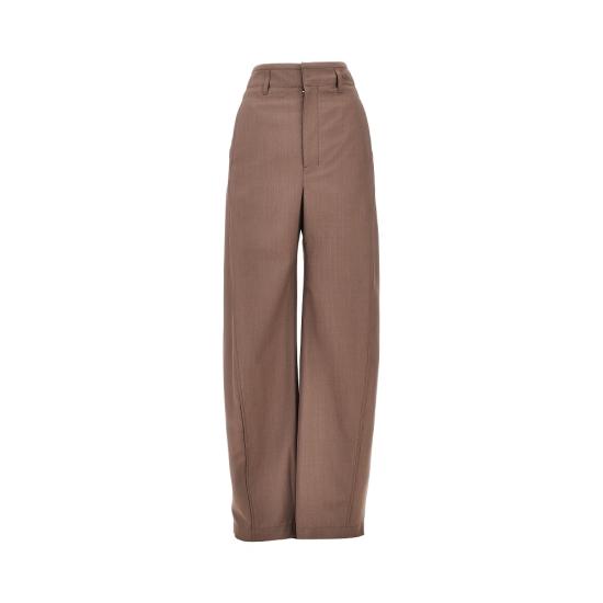26FW 르메르 트로피컬 울 배기 팬츠 PA1350LF414 Brown