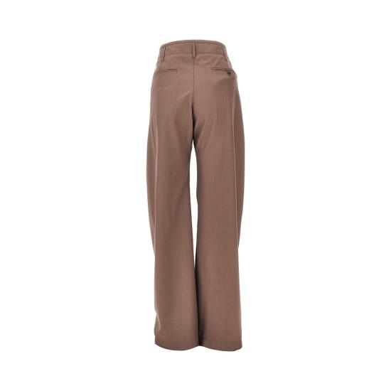 26FW 르메르 트로피컬 울 배기 팬츠 PA1350LF414 Brown - LEMAIRE