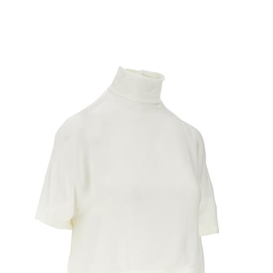 26FW 알라이아 탑 AA9H1553W201D White - ALAIA