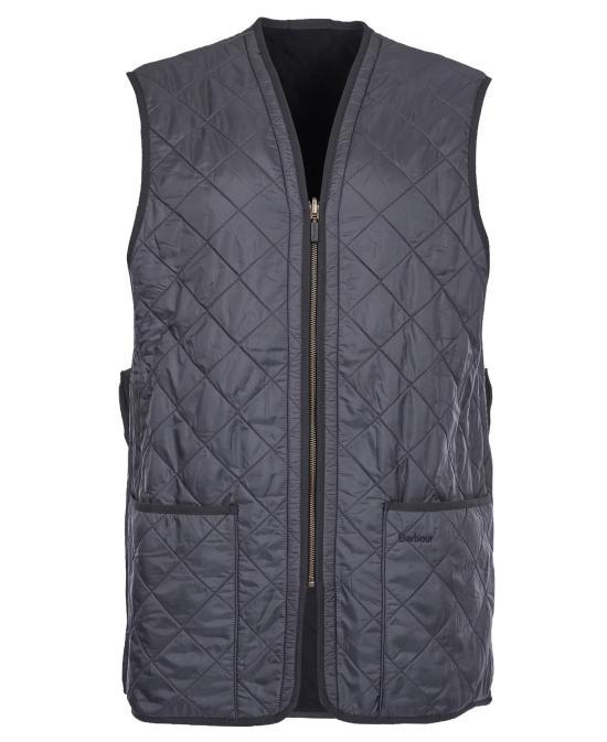 26FW 바버 폴라퀼트 지퍼인 라이너 MLI0002 MLI NY91 NAVY