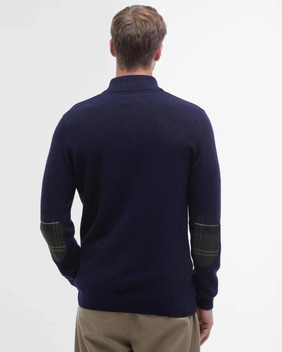 26FW 바버 집업 니트 MKN0837 MKN NY91 NAVY - BARBOUR
