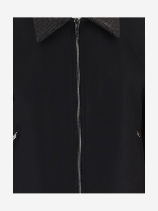 26FW 보테가베네타 가죽 자켓 A004I0V6Y60 1010 NERO - BOTTEGA VENETA