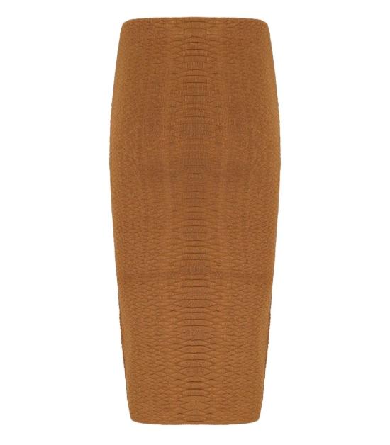 26FW 엘리자베타프랜치 롱 스커트 GK10S67E2 AI6 40 Gold - ELISABETTA FRANCHI