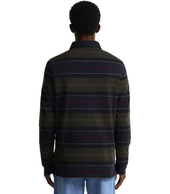 26FW 바버 폴로 티셔츠 MML1580 NY91 M Blue - BARBOUR