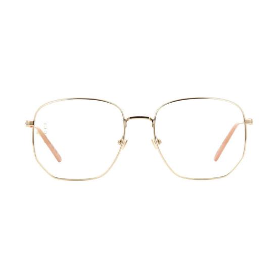  구찌 안경 GG0396 S001 라운드 풀림 선글라스 골드 - GUCCI