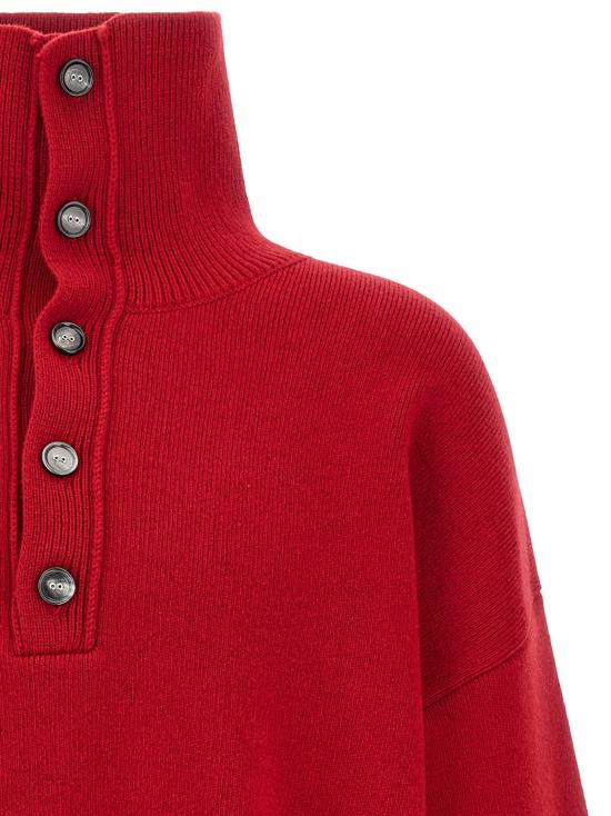  아미 스웨터 LDUKS885KN0192A186 RED - AMI