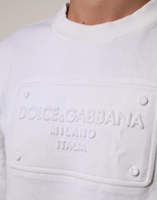  돌체앤가바나 긴팔 티셔츠 TSH92668 WHITE - DOLCE & GABBANA
