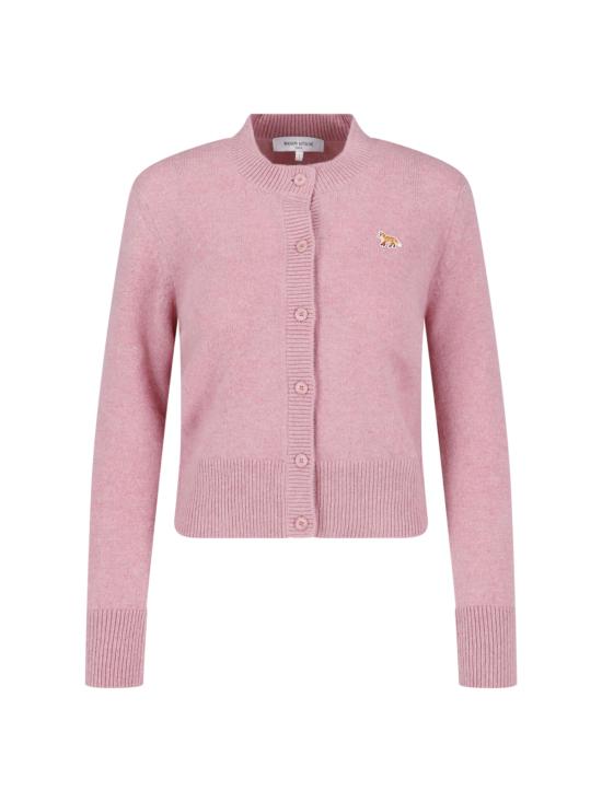 26FW 메종키츠네 베이비 폭스 램스울 피티드 가디건 PW00506KT1006 P623 PINK
