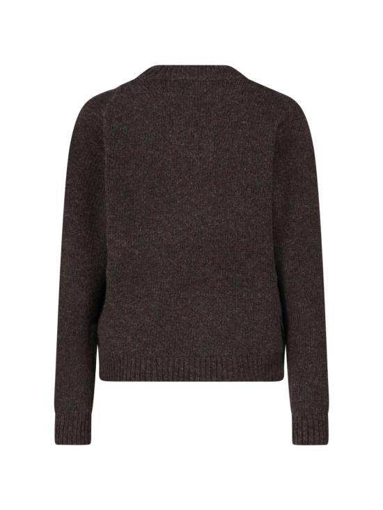 26FW 메종키츠네 스웨터 MRWKJ09KT1241 0553 BROWN - MAISON KITSUNE