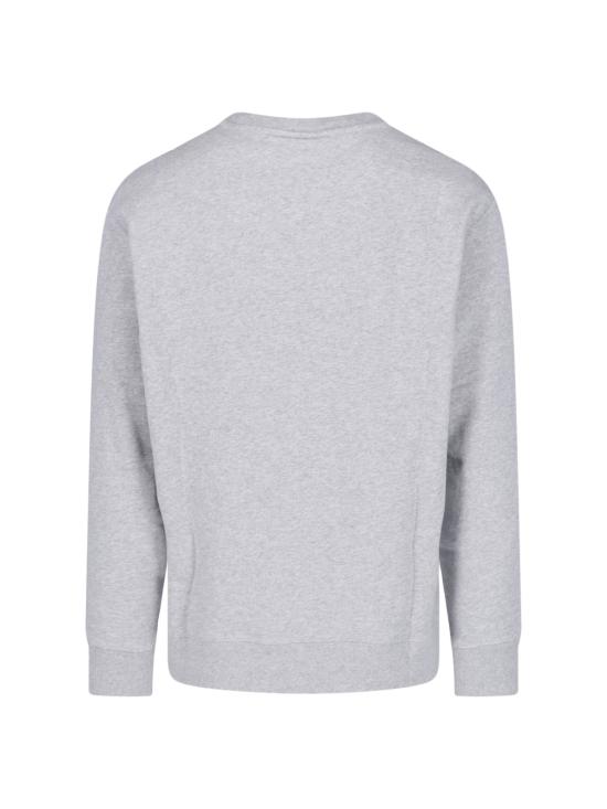 26FW 메종키츠네 폭스 헤드 레귤러 폴로 티셔츠 PM00303KM0340 H120 GREY - MAISON KITSUNE