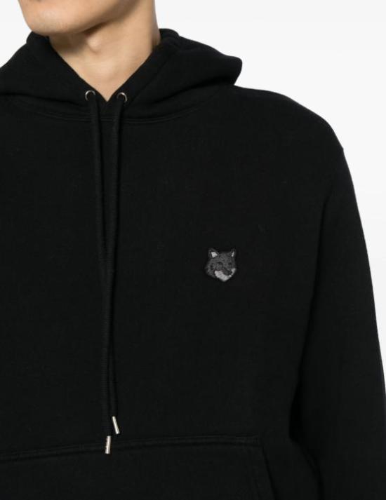26FW 메종키츠네 폭스 헤드 컴포트 후드 PM00703KM0341 P199 BLACK - MAISON KITSUNE