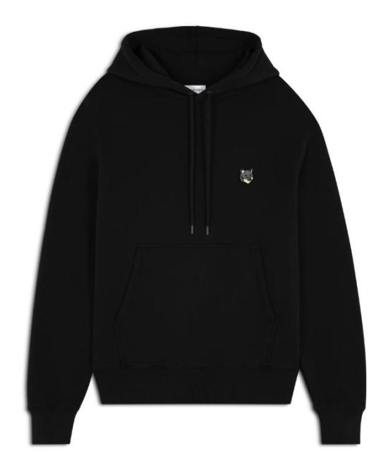 26FW 메종키츠네 폭스 헤드 컴포트 후드 PM00703KM0341 P199 BLACK