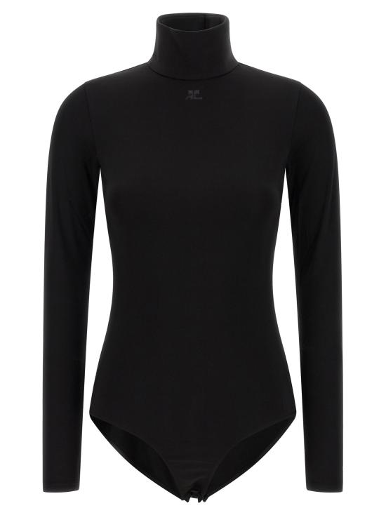 26FW 쿠레쥬 바디수트 티셔츠 CO344267BM BLACK