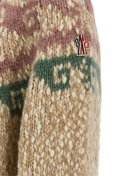  몽클레어 스웨터 LDL20989C00007N0696P04 BEIGE - MONCLER