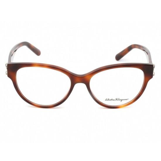  살바토레 페라가모 안경 페라가모 SF2863214 원형 풀림  (호피무늬/투명) - SALVATORE FERRAGAMO