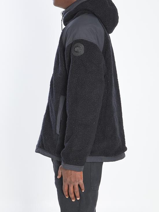 26FW 캐나다구스 남성용 알버니 리버시블 플리스 봄버 7067M 9381 BLACK DOM - CANADA GOOSE