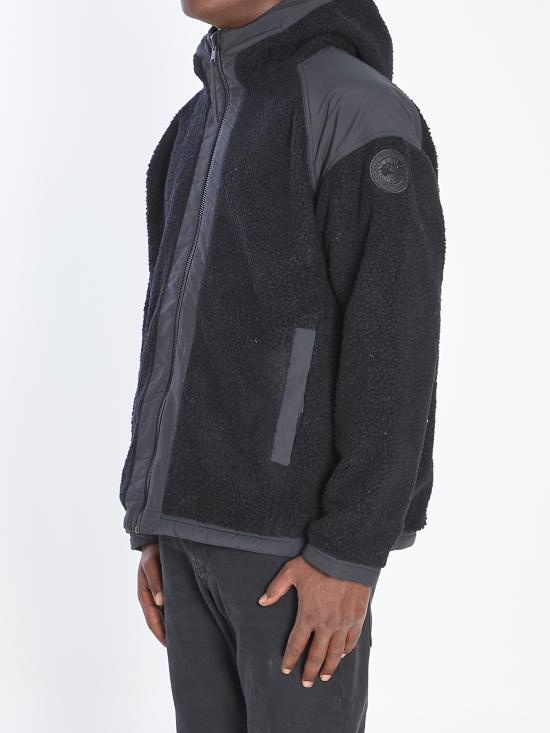 26FW 캐나다구스 남성용 알버니 리버시블 플리스 봄버 7067M 9381 BLACK DOM - CANADA GOOSE