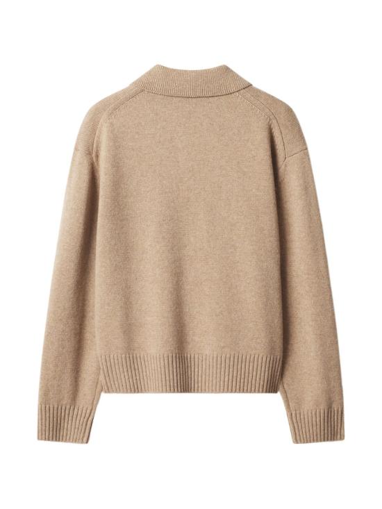  메종키츠네 탑 MRWKL00KM03290626 AI26 BEIGE - MAISON KITSUNE