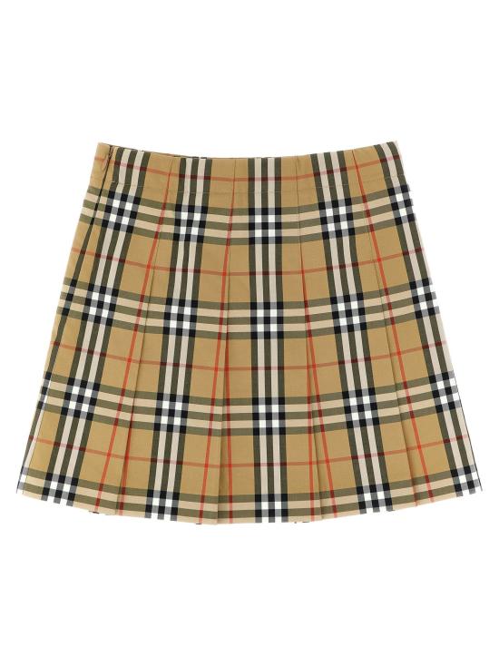  버버리 스커트 LD8131854SANDIPCHECK BEIGE - BURBERRY