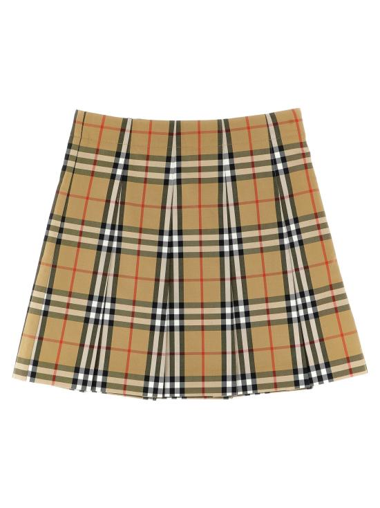  버버리 스커트 LD8131854SANDIPCHECK BEIGE