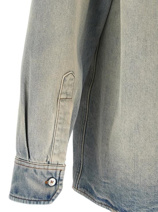  MM6 메종마르지엘라 셔츠 LDSH2DT0062M30055970 BLUE - MM6 MAISON MARGIELA