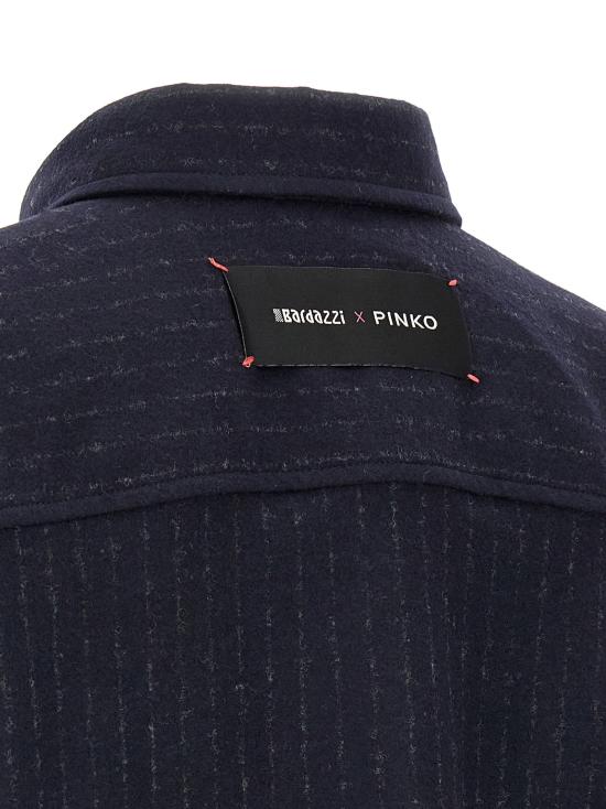  핑코 셔츠 LD107707A3MCEI1 NAVY - PINKO