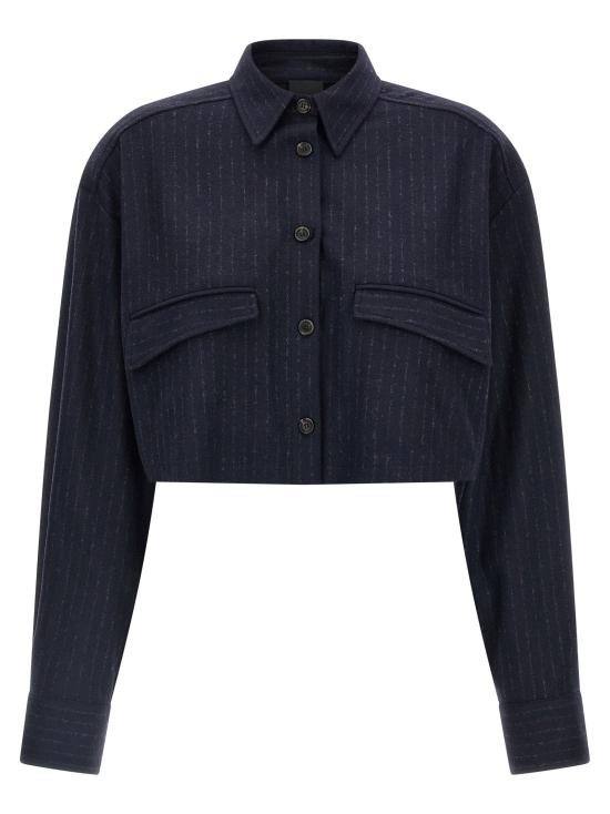  핑코 셔츠 LD107707A3MCEI1 NAVY