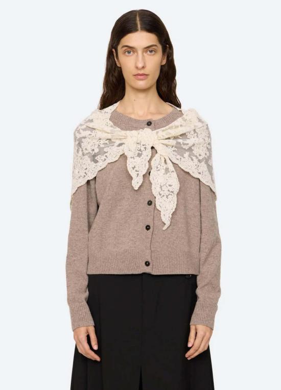  씨뉴욕 가디건 AW26 096 TAUPE - SEA NY