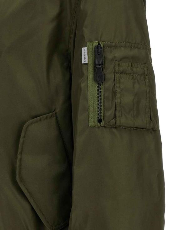 26FW 발렌시아가 나일론 봄버 자켓 A001YLTUO212840 GREEN - BALENCIAGA