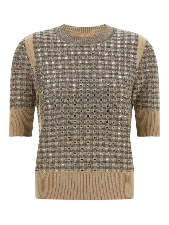 26FW 에르마노 설비노 탑 D495L322CTEJYD4919 BEIGE